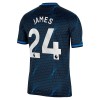 Maillot de Supporter Chelsea James 24 Extérieur 2023-24 Pour Homme